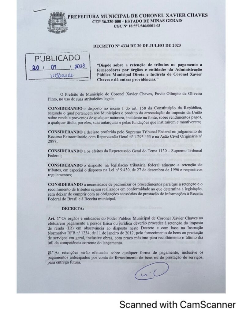 COMUNICADO IMPORTANTE DA COPASA DE MONTE BELO MG - Prefeitura